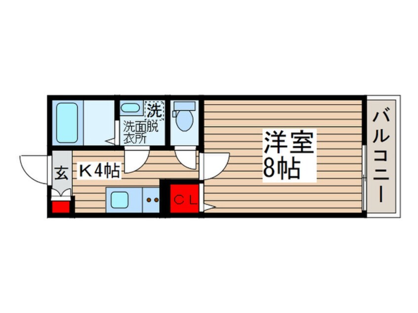 間取図 ラプラ－ジュⅠ