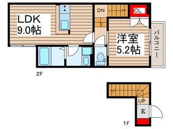 間取図 仮)Est　Collina