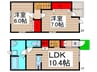 サニ－コ－トⅤ 2LDKの間取り