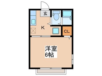 間取図 シティハイム松原