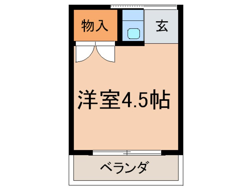 間取図 原田荘