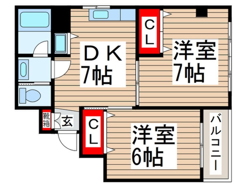 間取図 サンティーアイ