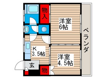 間取図 湯浅マンション