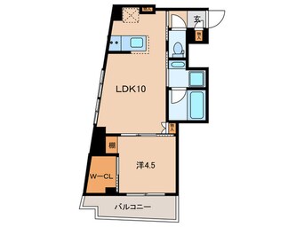 間取図 クレヴィアリグゼ西巣鴨