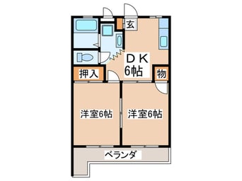 間取図 パ－クサイド森