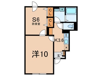 間取図 カレントカジマヤ