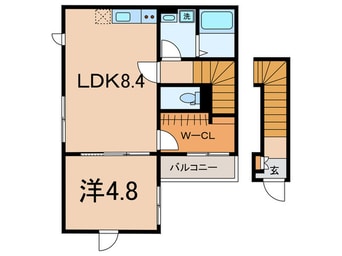 間取図 カレントカジマヤ