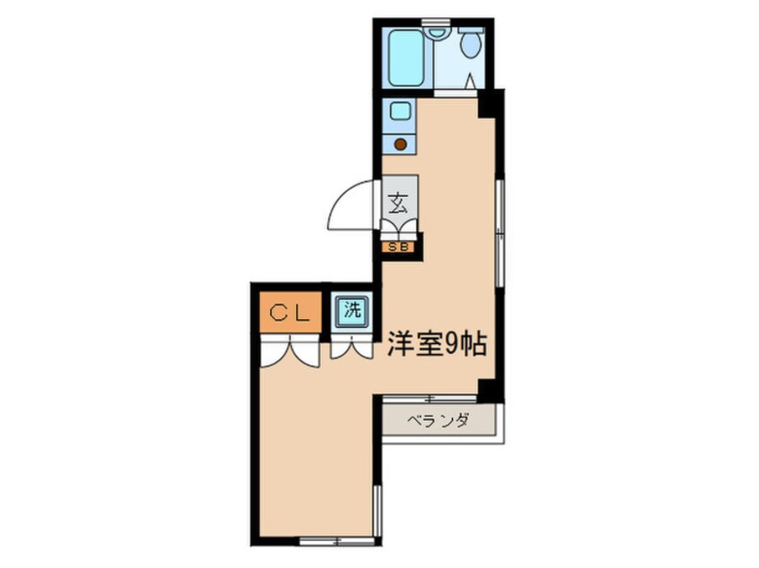 間取図 第二コ－シン