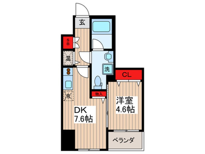 間取図 ドゥーエ東高円寺