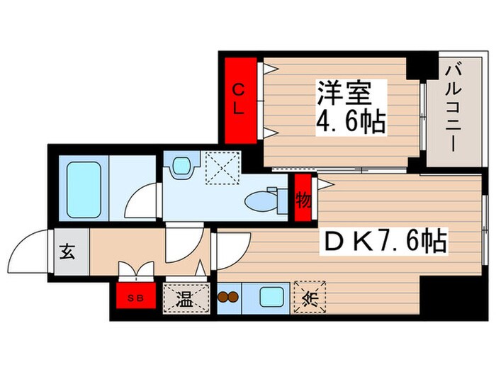 間取り図 ドゥーエ東高円寺