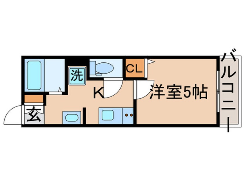 間取図 ラフィーヌ雅