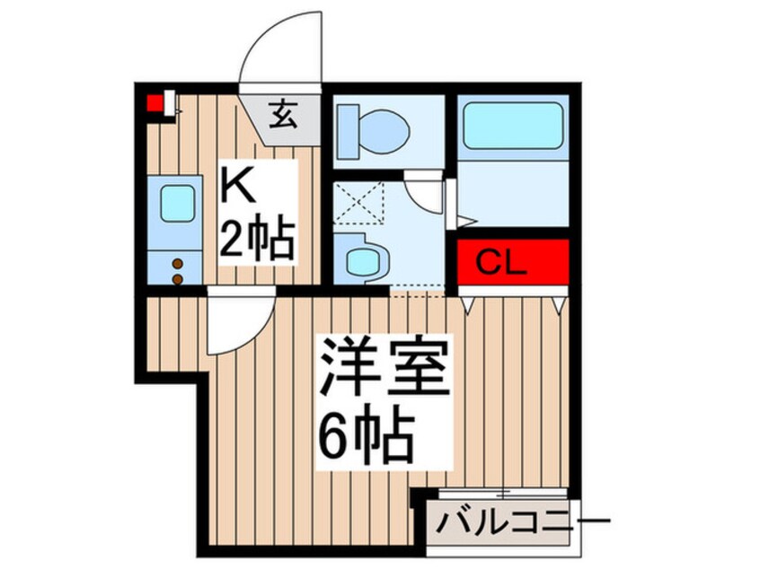 間取図 Ａｉｌｅ大宮日進