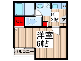 間取図 Ａｉｌｅ大宮日進