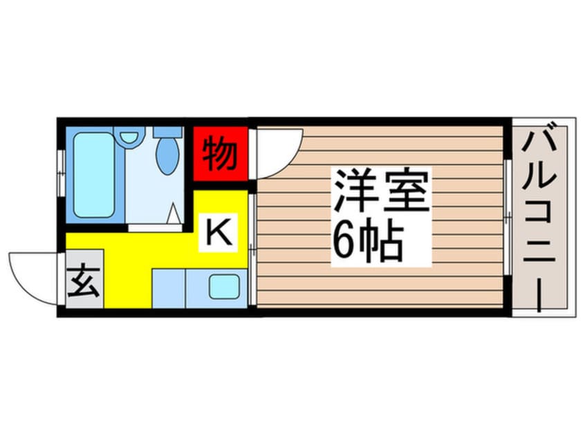 間取図 ヤマカハイツ