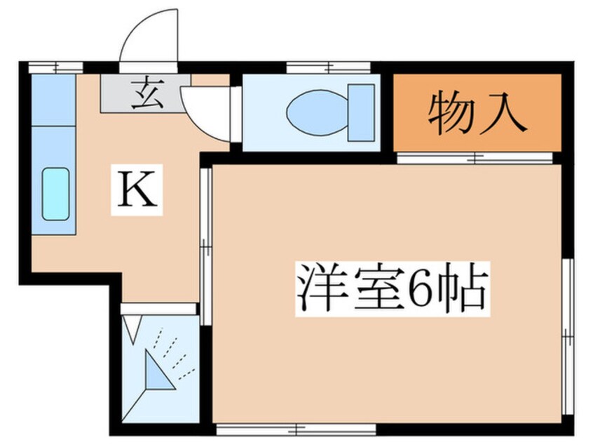 間取図 第二若葉荘