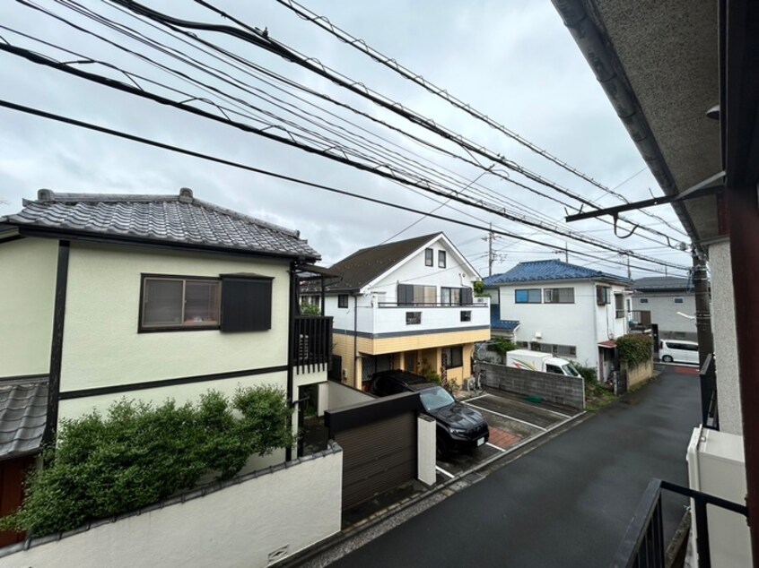 室内からの展望 第二若葉荘