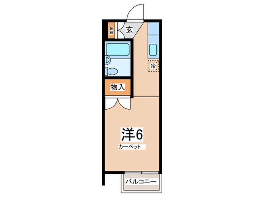 間取図 メゾン・カレ