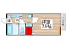 CENTRAGE松戸 1Kの間取り