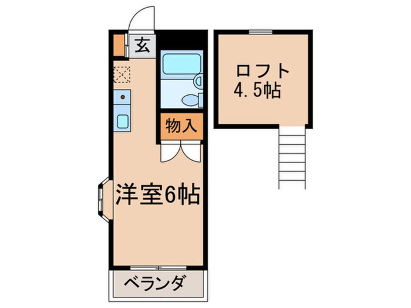 間取図 フジハイツ