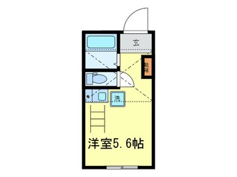 間取図 ファンズ妙蓮寺