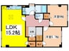榎本ビル 2LDKの間取り
