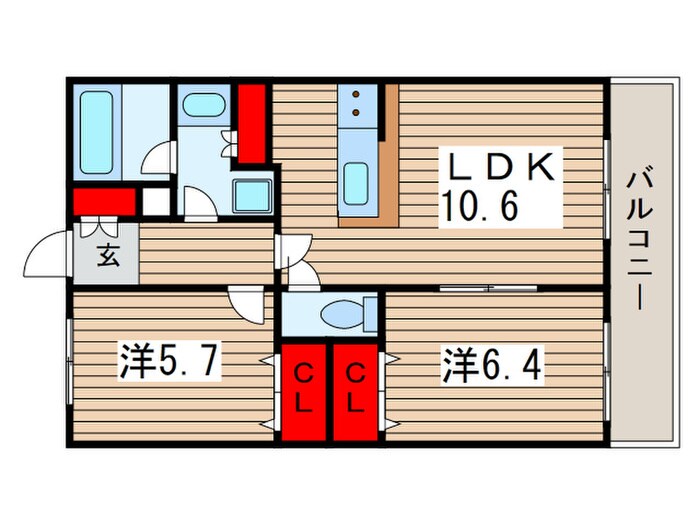 間取り図 園生テクノプラザ