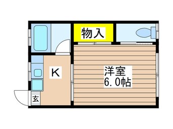 間取図 第六美多摩