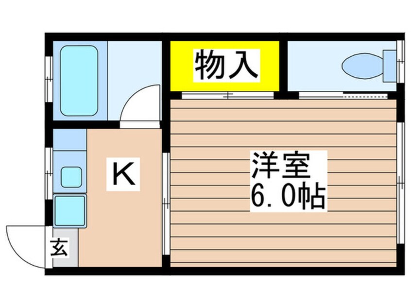 間取図 第六美多摩