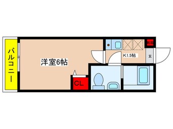 間取図 仮)百合ヶ丘11ＡＰ