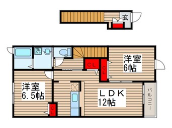 間取図 ラフレシール