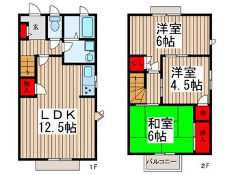 間取図 サーブルクィント