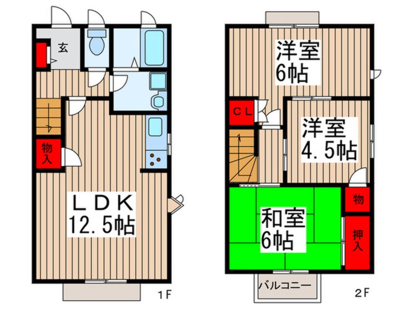 間取図 サーブルクィント