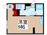 Rooms武蔵浦和 1Rの間取り