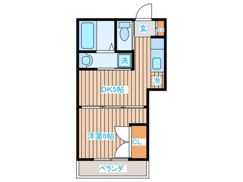 間取図 ア-バン初台