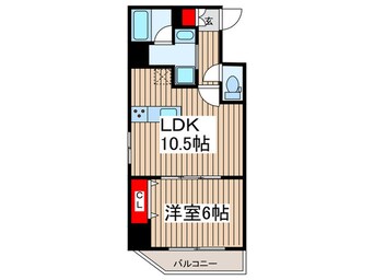 間取図 RELUXIA両国緑4丁目(805)