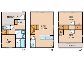 間取図 Kolet梅屋敷