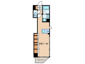 間取図 ザ・パークハビオ神楽坂香月