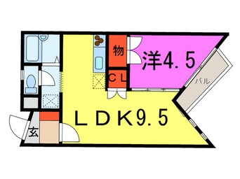 間取図 ブリランテＢ