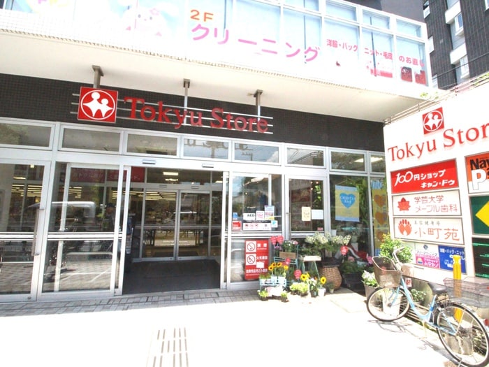 東急ストア駒沢通り野沢店(スーパー)まで428m グラッセア学芸大学