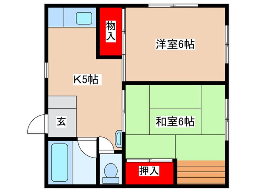 間取図 ラフォーレ