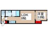 仮）robot home 北小金 1LDKの間取り