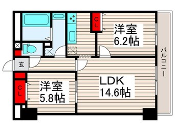 間取図 ロイヤルKJ