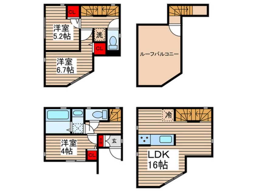 間取図 Kolet葛飾高砂#09