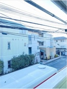 室内からの展望 エバ－グリ－ンアパ－ト