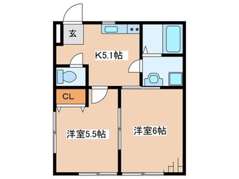 間取図 サンモールIZAWA