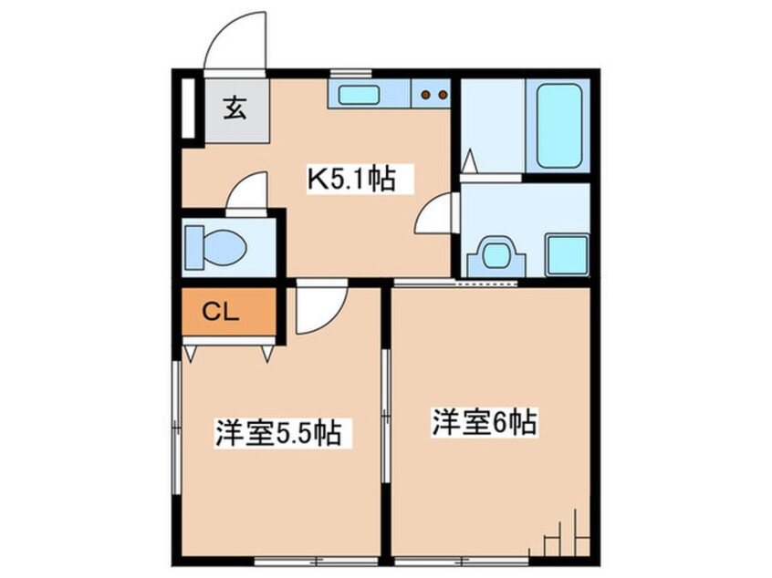 間取図 サンモールIZAWA