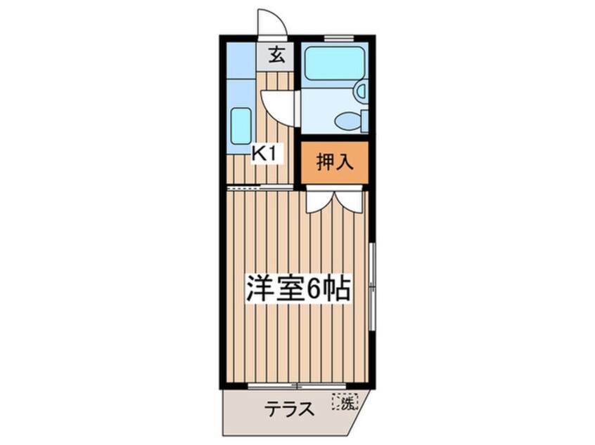 間取図 メゾン富士