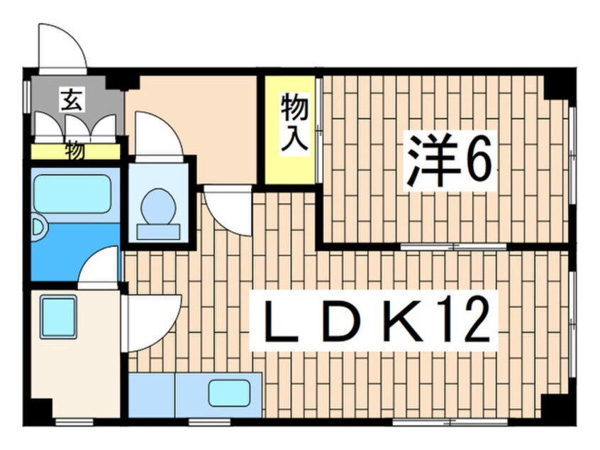 間取図 三村ビル