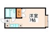 キャピタル青戸 1Rの間取り