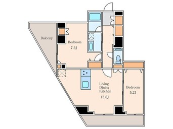 間取図 オーパスレジデンス南青山